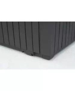 BAULE DA ESTERNO KETER "SPRINGWOOD" IN RESINA MARRONE EFFETTO LEGNO 305 LT 123X54X57 CM